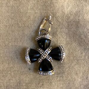 Judith Ripka stunning Cross Pendant
